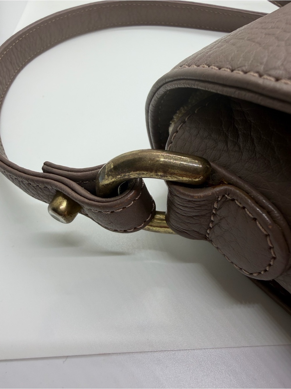 Cuyana Flap Crossbody Bag, Genuine Leather - Picture 11 of 16